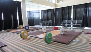 Warmup Area